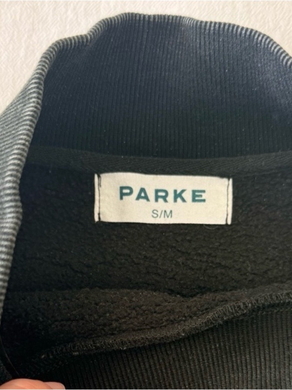 parke halloween rare black mock neck s/m - Picture 4 of 4